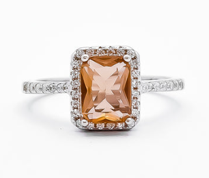 Anillo Cuadro