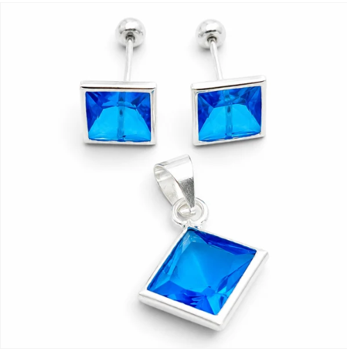 Set Cuadro Azul
