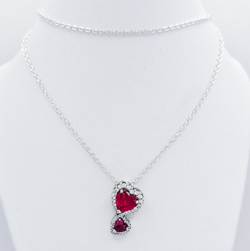 Collar Corazon Rojo