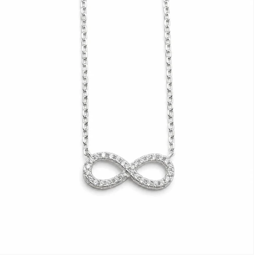Collar Infinito Plata Ley 925