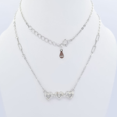 Collar 3 Corazones