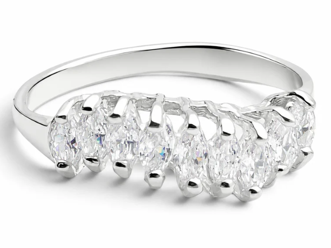 Anillo Semillas Blanco