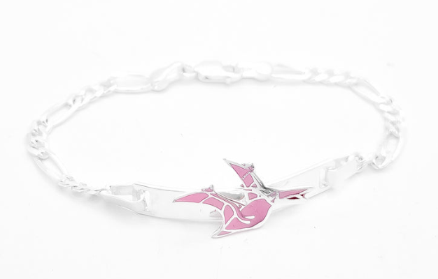 Esclava 3mm Ptera Rosa