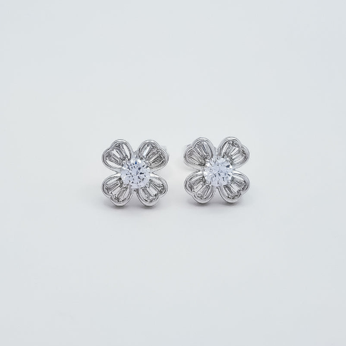 Arete Trebol Zirconia