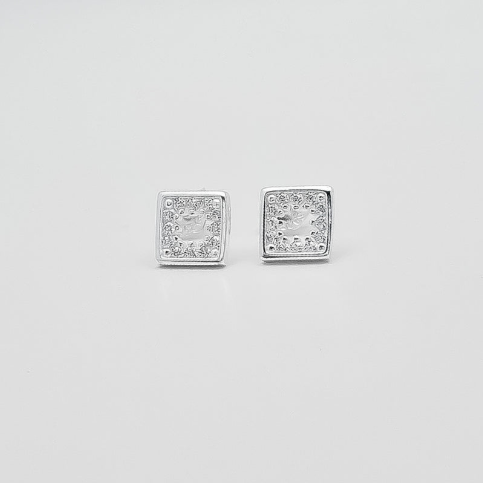 Arete Cuadro Zirconia